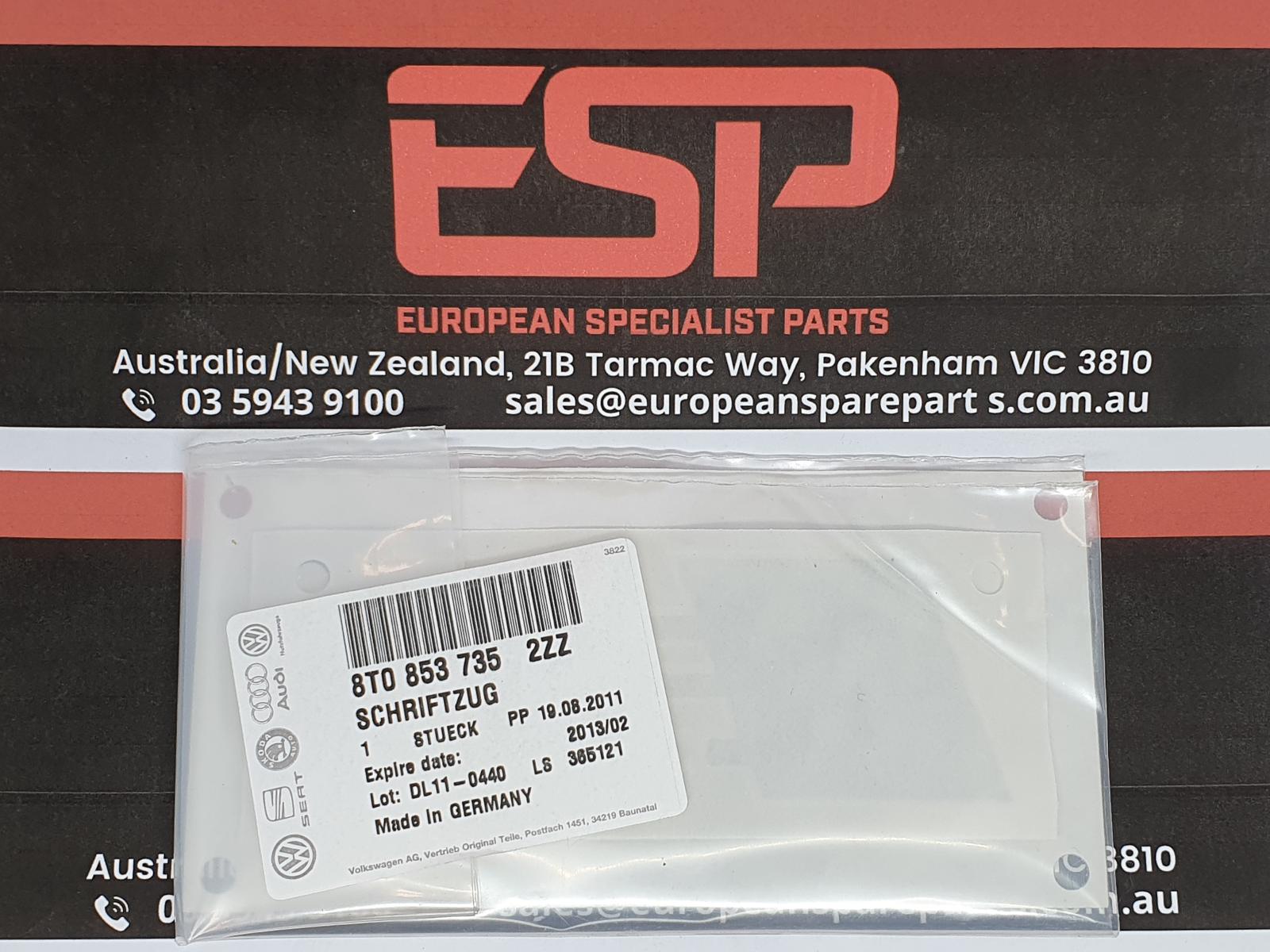 View Auto part Misc Audi A5 2012