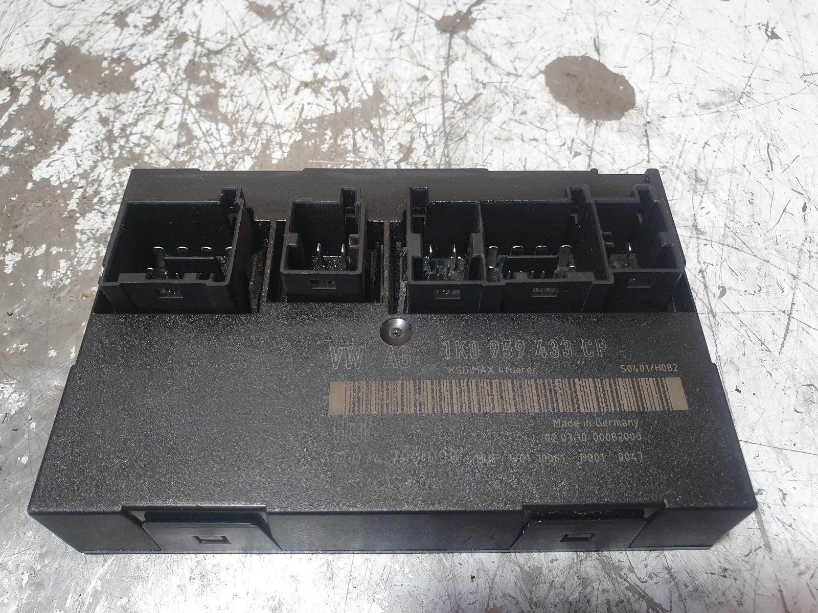 VW CADDY VAN 02/05-ONVENIENCE MODULE 11/10, P/N, 1K0959433CP ...