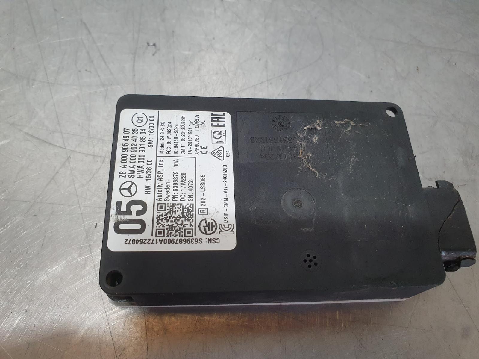 View Auto part Misc Switch/Relay Mercedes Cla Class 2017