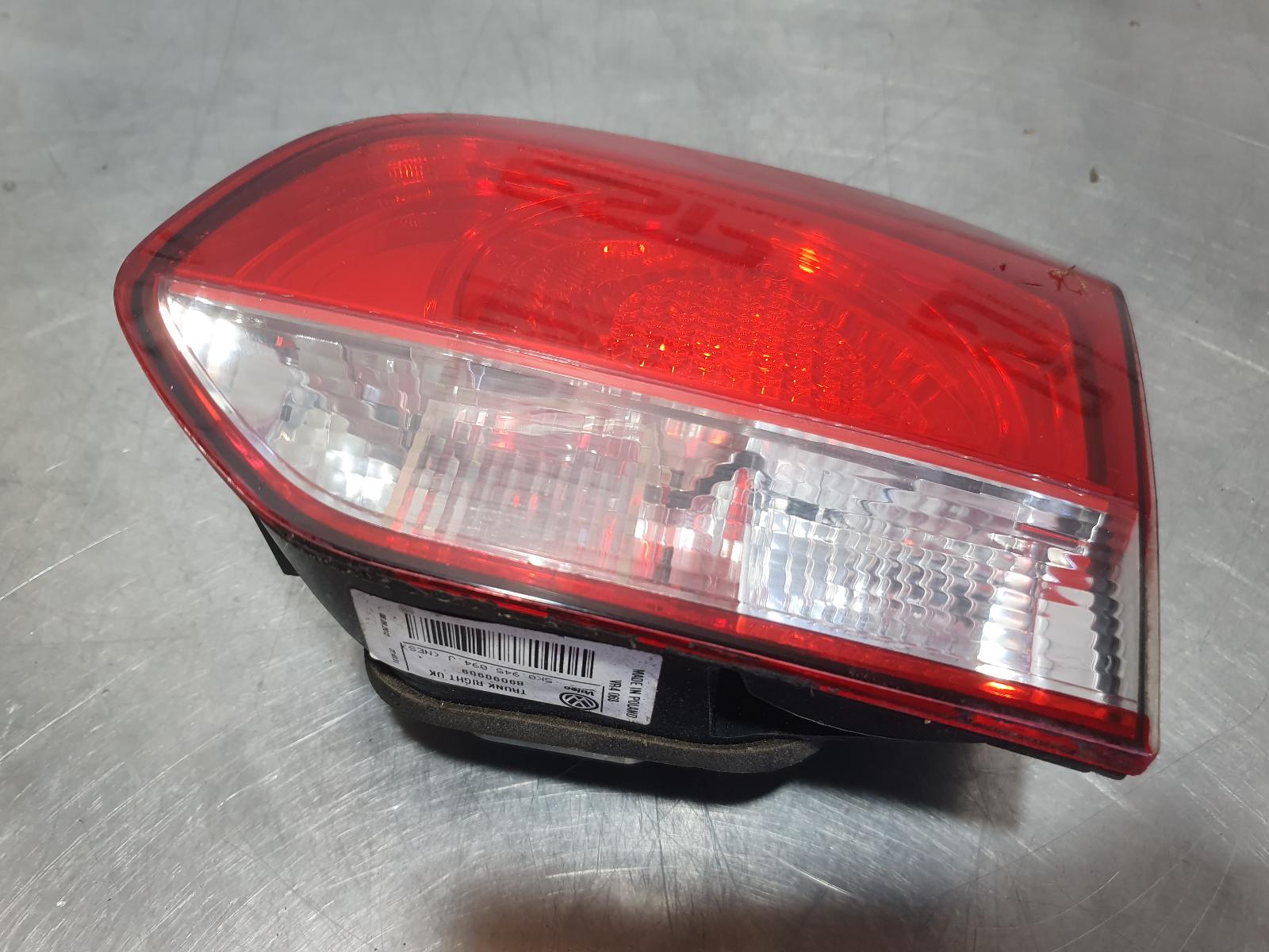 2013 Volkswagen Golf Rear Garnish View Auto part Rear Garnish Volkswagen Golf 2013