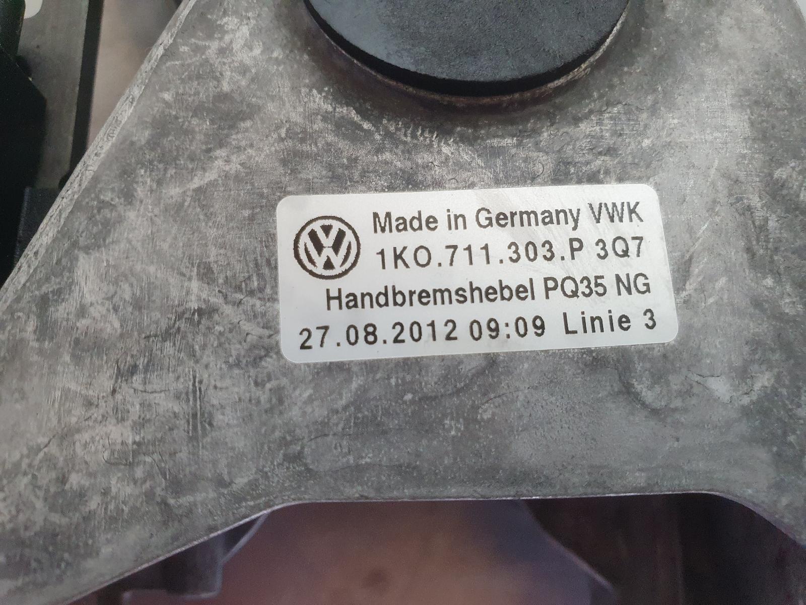 2013 Volkswagen Golf Handbrake Lever View Auto part Handbrake Lever Volkswagen Golf 2013
