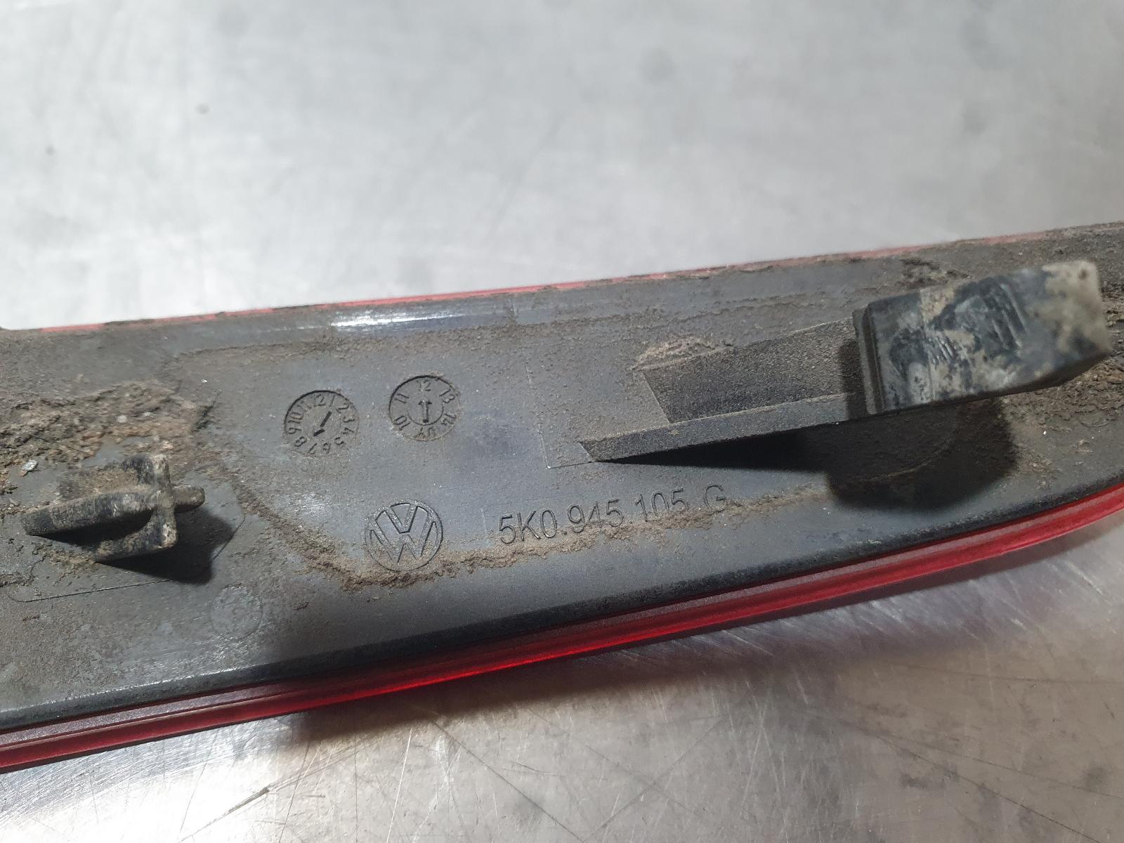 2013 Volkswagen Golf Left Taillight View Auto part Left Taillight Volkswagen Golf 2013