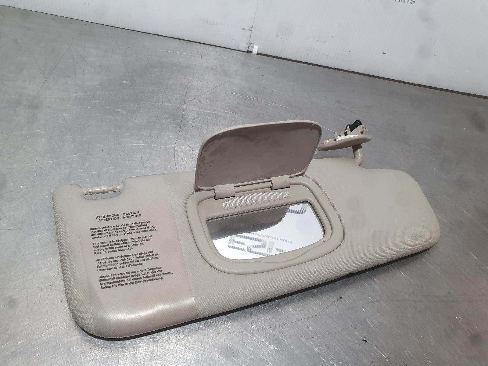 2010 Alfa Romeo 159 Sunvisor View Auto part Sunvisor Alfa Romeo 159 2010
