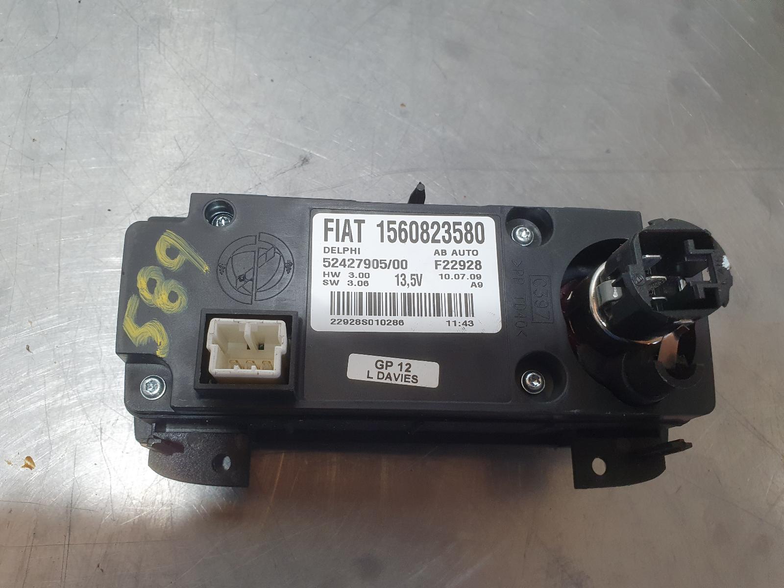 View Auto part Heater/Ac Controls Alfa Romeo 159 2010